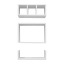 Ver imagem 3 de Nicho Prateleira Decorativa Branca para Banheiro 40 x 12cm