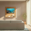 Ver imagem 4 de Estante Painel para Tv até 32 Polegadas com Prateleira