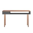 Ver imagem 5 de Mesa Para Computador Escrivaninha Multi Cinza Caemmun