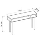 Ver mais imagens de Mesa Para Computador Escrivaninha Multi Cinza Caemmun