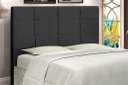 Ver imagem 1 de Cabeceira Solteiro Jbe Moveis Style 94cm Preta Para Cama Box 88cm Decoração Quarto