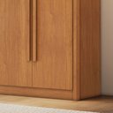 Ver imagem 6 de Guarda Roupa Casal 6 Portas 6 Gavetas 100% MDF Santiago Cinamomo Marrom