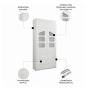 Ver imagem 3 de Guarda Roupa Infantil Eloisa com 2 Portas - Branco
