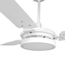 Ver imagem 2 de Ventilador de Teto Valen Led 18w Branco Pás Brancas Ventex