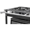 Ver imagem 2 de Fogão Industrial 2 Bocas Duplas Baixa Pressão MR Fogões com Forno P8 Luxo