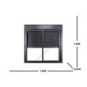 Ver imagem 3 de Janela 2 Folhas com Persiana Integrada 100x120cm com Controle