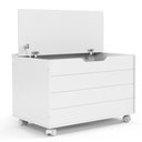 Ver imagem 2 de Bau Caixa de Brinquedos Toys Branco