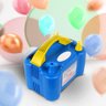 Inflador Compressor Balão Bexiga 2 Bico Festa Aniversário Azul220v - 5