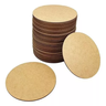 Chapa Redonda Mdf Cru 3mm para Artesanato 30cm - 1