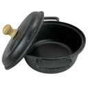 Ver imagem 2 de Panela Caçarola com Alça de Ferro Fundido e Tampa N°18