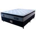 Ver imagem 5 de Cama Box Casal Colchão Pillow Top + Box 138x188x70 Molas Ensacadas Cama inBox Abstrato