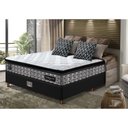 Ver imagem 1 de Cama Box Casal Colchão Pillow Top + Box 138x188x70 Molas Ensacadas Cama inBox Abstrato