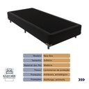 Ver imagem 4 de Cama Box Solteiro Preto e Colchão Ortobom Extra Firme D45