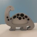 Ver imagem 5 de Luminária RGB Dino Pescoçudo Cinza com Bateria Recarregável