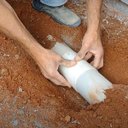 Ver imagem 4 de Luva Tapa Furo Rachadura Cano Esgoto Pvc 100mm 4'' Estrela
