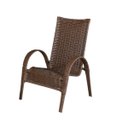 Ver imagem 3 de Cadeira Area, Jardim, Quintal Cor Bronze - Kit 2 Peças