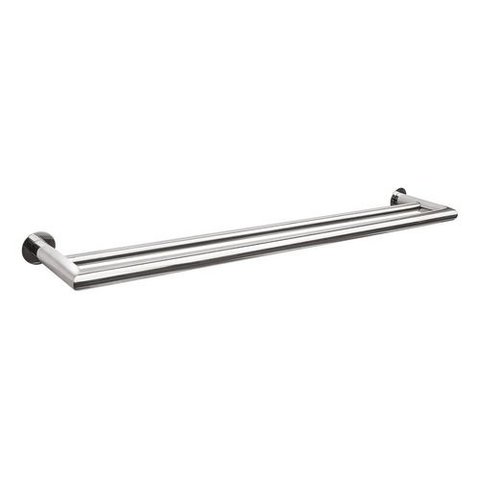 Toalheiro Duplo 60 cm Inox - Kromus ME0211
