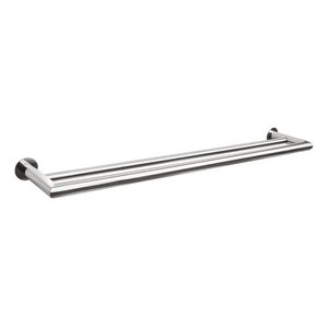 Toalheiro Duplo 60 Cm Inox - Kromus ME0211