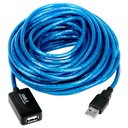 Ver imagem 1 de Cabo Extensor Usb 2.0 Ativo - 15 Metros (a Macho / a Fêmea)