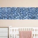 Ver imagem 2 de 7 Painéis Jardim Vertical Decorativo com Placa de Flores Artificiais 60x40 para Festas