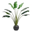 Ver imagem 3 de Ravenala Artificial Grande Bananeira Realista para Decoração com 2.00m.