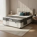 Ver imagem 2 de Cama Box com Baú Casal + Colchão D33 Ortobom Iso 100 138cm