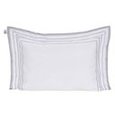 Ver imagem 4 de Kit Coberdrom Casal Queen Soft Hipercal 400 Fios Dupla Face Cinza com Fronhas e Capas Mr Enxovais