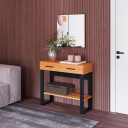 Aparador para Sala de Estar com 2 Gavetas Pradel - 1