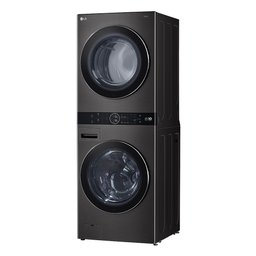 Lava e Seca Wash Tower LG 17KG Aço Escovado Preto 220V WK17BS6A - 3