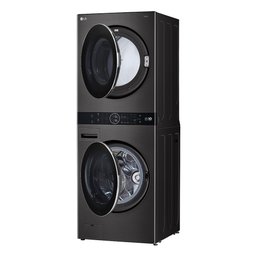 Lava e Seca Wash Tower LG 17KG Aço Escovado Preto 220V WK17BS6A - 4