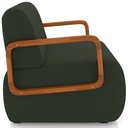 Ver imagem 6 de Poltrona Decorativa Orgânica Bruxelas K01 Veludo Verde - Lyam Decor