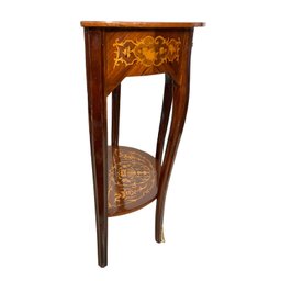 Mesa Auxiliar Meia Lua 74x60x30cm - Clássica com Toque de Requinte para Seu Lar - Refina Seu Ambient - 5
