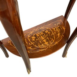 Mesa Auxiliar Meia Lua 74x60x30cm - Clássica com Toque de Requinte para Seu Lar - Refina Seu Ambient - 7
