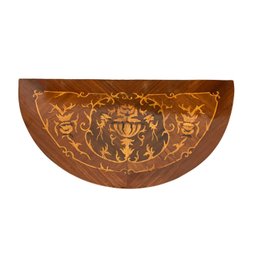 Mesa Auxiliar Meia Lua 74x60x30cm - Clássica com Toque de Requinte para Seu Lar - Refina Seu Ambient - 6