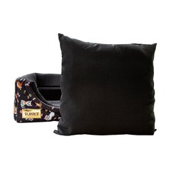Cama Iglu e Toca Para Gato Luppet Com Arranhador Preto Gatinho - M - 5