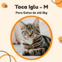 Ver imagem 2 de Cama Iglu e Toca para Gato Luppet com Arranhador Preto Gatinho - M