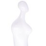 Escultura Decorativa em Cerâmica Corpo Humano Branco 25 Cm F04 - D'rossi - 4
