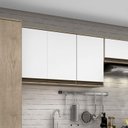 Ver imagem 1 de Armário Aéreo Modulado 3 Portas 120cm Vicenza Espresso Móveis