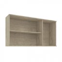 Ver imagem 2 de Armário Aéreo Modulado 3 Portas 120cm Vicenza Espresso Móveis