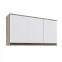 Ver imagem 3 de Armário Aéreo Modulado 3 Portas 120cm Vicenza Espresso Móveis