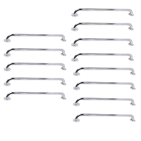 Barra de Apoio 70cm Inox Kit 13 Unidades Cadeirante Deficiente Idoso Gestante Deficiente Banheiro Bo