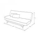 Ver imagem 5 de Sofá Cama 3 Lugares Versátil 