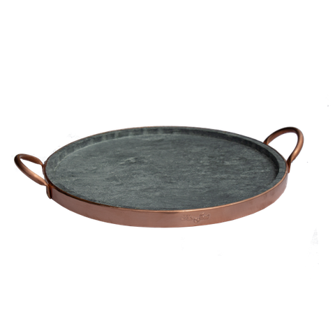 Forma de Pizza Pedra Sabão Mini 22 Cm (cobre) - São José