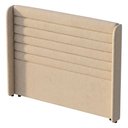 Ver mais imagens de Cabeceira Estofada para Cama Box Casal Padrão Sasha 140cm Moderna Bouclê Bege - Desk Design