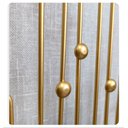 Ver imagem 4 de Relógio De Parede 3d Dourado Metal Design Europeu 50cm