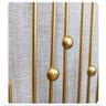 Relógio De Parede 3d Dourado Metal Design Europeu 50cm - 4