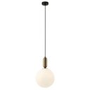 Ver imagem 1 de Pendente Luminária Lustre Cuíca Bronze e Branco Sofisticação e Estilo Atemporal para Todos Os Ambien