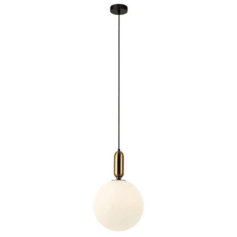 Pendente Luminária Lustre Cuíca Bronze e Branco Sofisticação e Estilo Atemporal para Todos Os Ambien