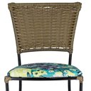 Ver imagem 4 de 1 Cadeira Gramado Pequi Jardim Em Fibra Tramada Fechada.