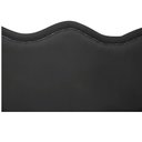 Ver imagem 3 de Cabeceira Queen Bari P02 160 cm Para Cama Box Suede Preto